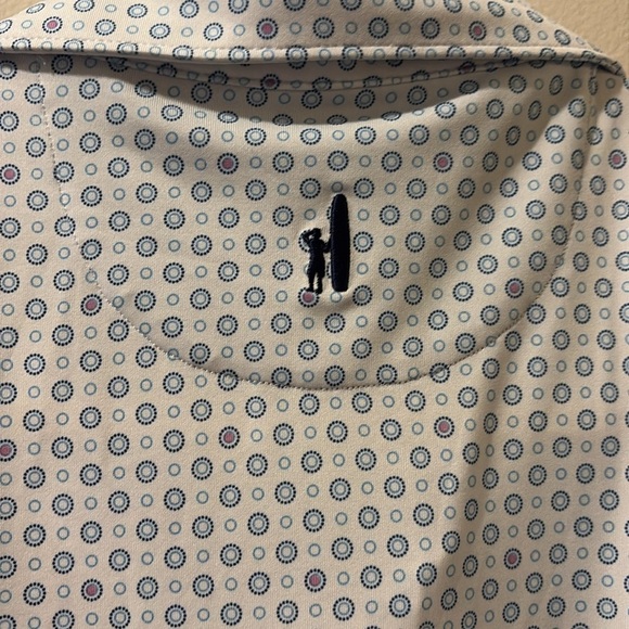 Johnnie-O Men's Blue Patterned polo Shirt - XXL - golf - Picture 6 of 6